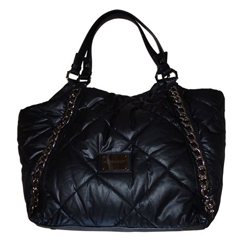 Sac à main en cuir GG Matelassé en cuir noir 